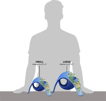 Show full view: Exotic Nutrition Nap Nook Small Pet Hideout, Blue, Large slide 6 of 6