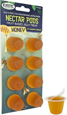 Show full view: Exotic Nutrition Nectar Pods Honey Small Pet Treats, 16-gm, 8-pack slide 2 of 9