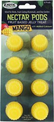 Exotic Nutrition Nectar Pods Mango Flavor Sugar Glider Treats, 8 count