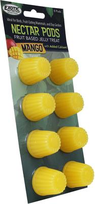 Show full view: Exotic Nutrition Nectar Pods Mango Flavor Sugar Glider Treats, 8 count slide 2 of 4