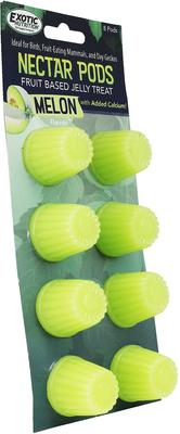 Show full view: Exotic Nutrition Nectar Pods Melon Flavor Sugar Glider Treats, 8 count slide 2 of 5