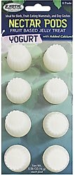 Exotic Nutrition Nectar Pods Yogurt Flavor Sugar Glider Treats, 8 count