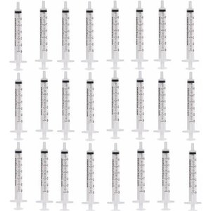 Exotic Nutrition O-Ring Syringes, 3-ml Slip Tip, 24-pack