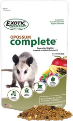 Exotic Nutrition Opossum Complete small-Pet Food, 4-lb bag