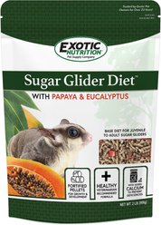 Exotic Nutrition Papaya & Eucalyptus Sugar Glider Food, 2-lb bag