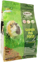 Exotic Nutrition Pasture Plus+ Guinea Pig Food, 4.2-lb bag
