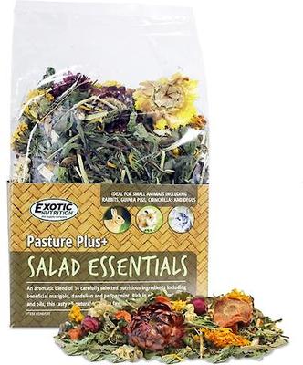 Show full view: Exotic Nutrition Pasture Plus+ Salad Essentials Rabbit Treats, 6-oz box slide 4 of 6