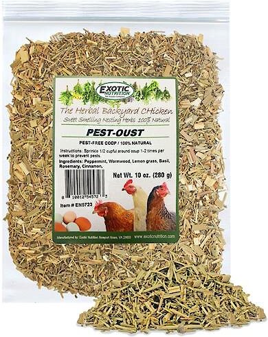 Exotic Nutrition Pest-Oust Natural Bird Fly & Insect Control, 2-oz bag