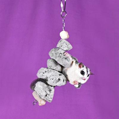 Show full view: Exotic Nutrition Pumice Hanging Sugar Glider & Mouse Chew Toy slide 4 of 6