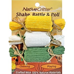 Exotic Nutrition Shake Rattle & Roll Small Pet Chew Toy