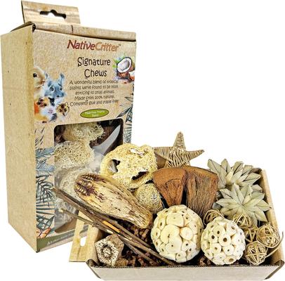 Show full view: Exotic Nutrition Signature Chew Value Pack Small Pet Chew Toy slide 3 of 6