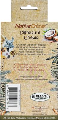 Show full view: Exotic Nutrition Signature Chew Value Pack Small Pet Chew Toy slide 2 of 6