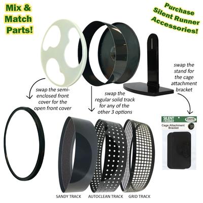 Show full view: Exotic Nutrition Silent Runner Small Animal Exercise Wheel, Glow slide 5 of 9