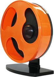 Exotic Nutrition Silent Runner Small Animal Exercise Wheel, Orange, Regular