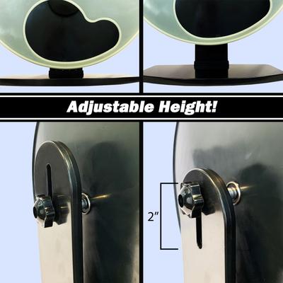 Show full view: Exotic Nutrition Silent Runner Wheel 9-in Small Pet Toy, Cream slide 8 of 9