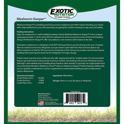 Show full view: Exotic Nutrition Small Animal Mealworm Breeder Kit, 1 count slide 3 of 4