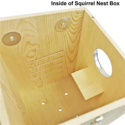 Show full view: Exotic Nutrition Squirrel Nest Box Small Pet Hideout slide 3 of 5