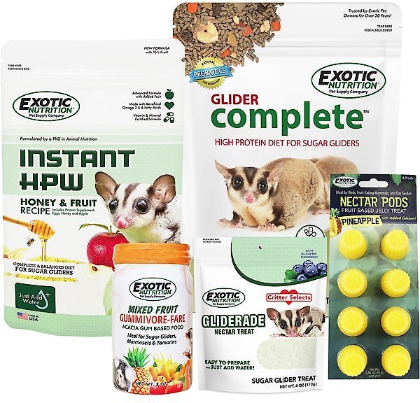 ケージ・アクセサリー EXOTIC NUTRITION Sugar Glider Cage Congo Cage & Starter Pack for Sugar Gliders