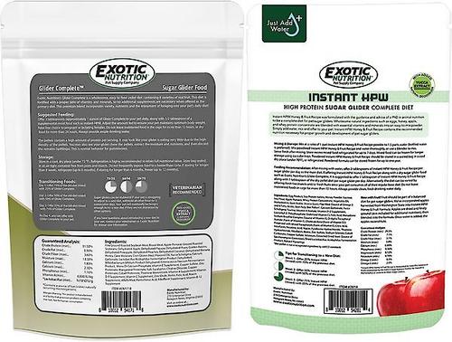 Show full view: Exotic Nutrition Sugar Glider Food Starter Kit slide 9 of 9