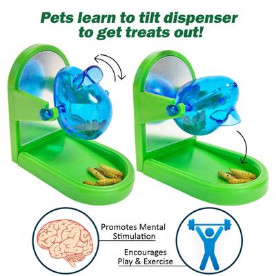 Show full view: Exotic Nutrition Tilt-N-Treat Sugar Glider & Mouse Treat Dispenser slide 2 of 9