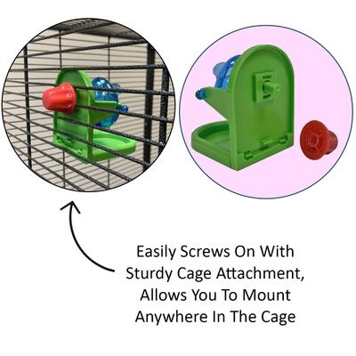 Show full view: Exotic Nutrition Tilt-N-Treat Sugar Glider & Mouse Treat Dispenser slide 7 of 9