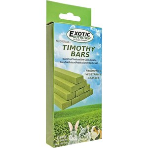 Exotic Nutrition Timothy Bars Small Pet Chew Toy