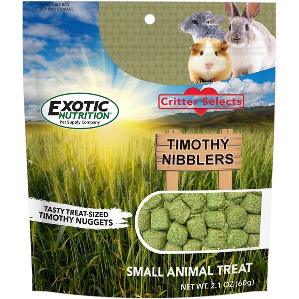 Vitakraft Crunchy Bites Apple Flavor Oven Baked Small Animal Treats, 4-oz bag