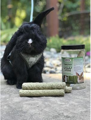 Show full view: Exotic Nutrition Timothy Puff Sticks Rabbit Treats, 9 count slide 6 of 9
