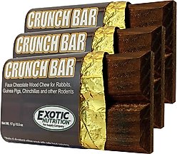 Exotic Nutrition Willow Crunch Bar Small Pet Chew Toy, 3 count