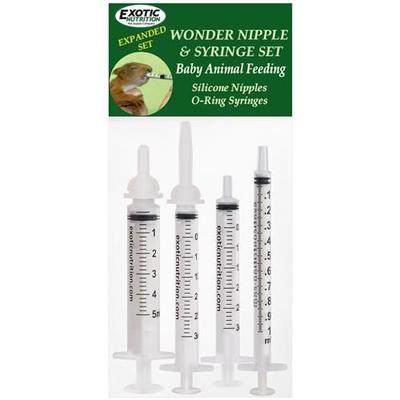 Show full view: Exotic Nutrition Wonder Nipple & Syringe Set, Expanded slide 1 of 10