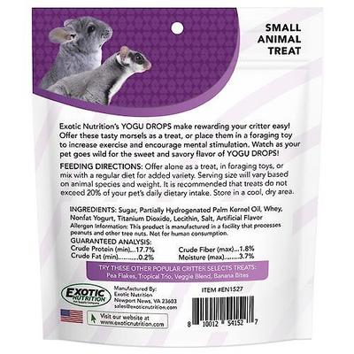 Show full view: Exotic Nutrition Yogu Drops Small Pet treat, 14-oz bag slide 2 of 9
