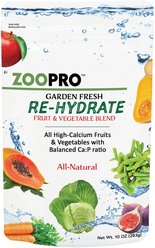 Exotic Nutrition ZooPro Garden Fresh Re-Hydrate Small Pet Treats, 10-oz bag