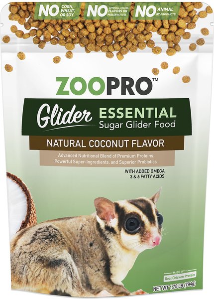 Exotic Nutrition ZooPro Glider Essential Sugar Glider Food, 1.75-lb bag