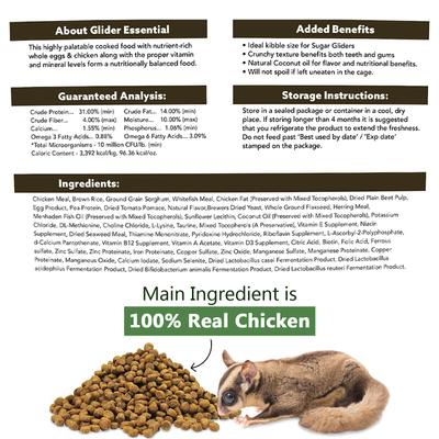 Show full view: Exotic Nutrition ZooPro Glider Essential Sugar Glider Food, 1.75-lb bag slide 5 of 5