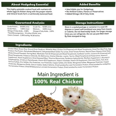 Show full view: Exotic Nutrition ZooPro Hedgehog Essential Hedgehog Food, 1.75-lb bag slide 5 of 5