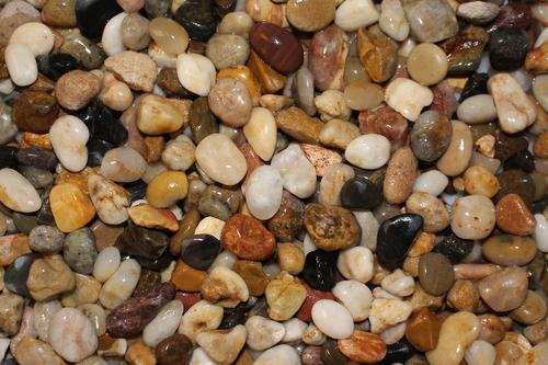 Show full view: Exotic Pebbles Natural Washed Mixed Gravel, Mixed, 20-lb slide 2 of 3
