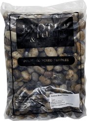 Exotic Pebbles Polished Mixed Reptile & Terrarium Pebbles, 20-lb bag