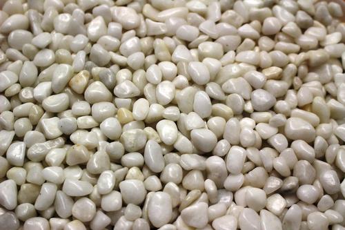 Show full view: Exotic Pebbles Polished Snow White Reptile & Terrarium Gravel, 20-lb bag slide 2 of 2