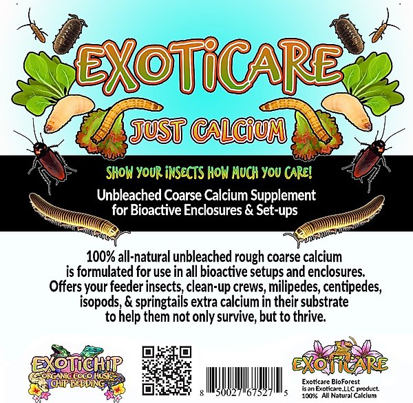 Show full view: Exoticare Just Calcium Reptile Substrate, 3-lb bag slide 2 of 3