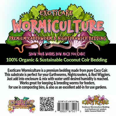 Show full view: Exoticare Wormiculture Coconut Reptile Substrate, 2-lb bag slide 2 of 4