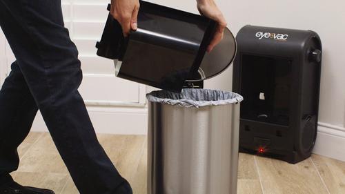 Show full view: EyeVac Professional Touchless Vacuum Cleaner, Black slide 9 of 9