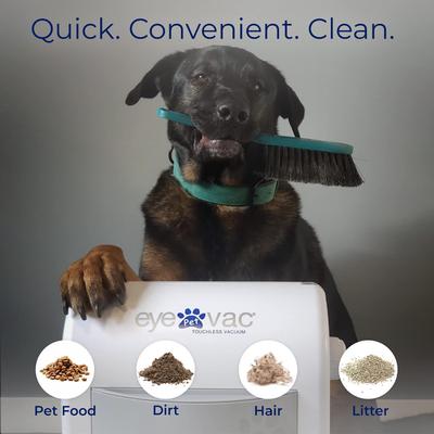 Show full view: EyeVac Touchless Vacuum, White slide 3 of 4