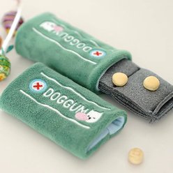 EYS Chewing Gum Plush Hide & Seek Treats Game Dog Toy, Green