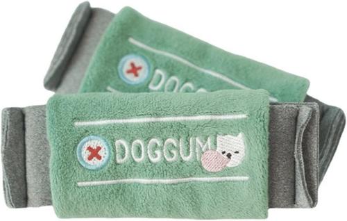 Show full view: EYS Chewing Gum Plush Hide & Seek Treats Game Dog Toy, Green slide 3 of 6