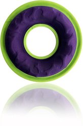 EYS Dog Floating Water Resistance Disc Toys & Feeding Bowl, Purple/Green