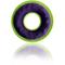 Show in main carousel: EYS Dog Floating Water Resistance Disc Toys & Feeding Bowl, Purple/Green slide 1 of 2