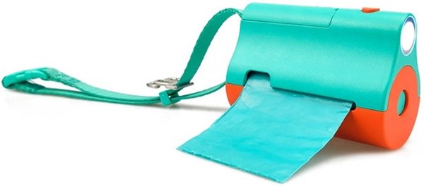 Flipo Dr. Mike's Doggie Doo All Bag Dog Poop Bag Dispenser with Flashlight