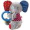 Show in main carousel: EYS GiGwi Friendz Elephant Squeaky & Crinkle Dog Plush Toy, Grey slide 1 of 6