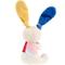 Show in main carousel: EYS GiGwi Friendz Rabbit Squeaky & Crinkle Dog Plush Toy, White slide 3 of 6