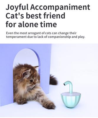 Show full view: EYS Interactive Roly-Poly Random Laser Cat Toy, Lime Green slide 4 of 7